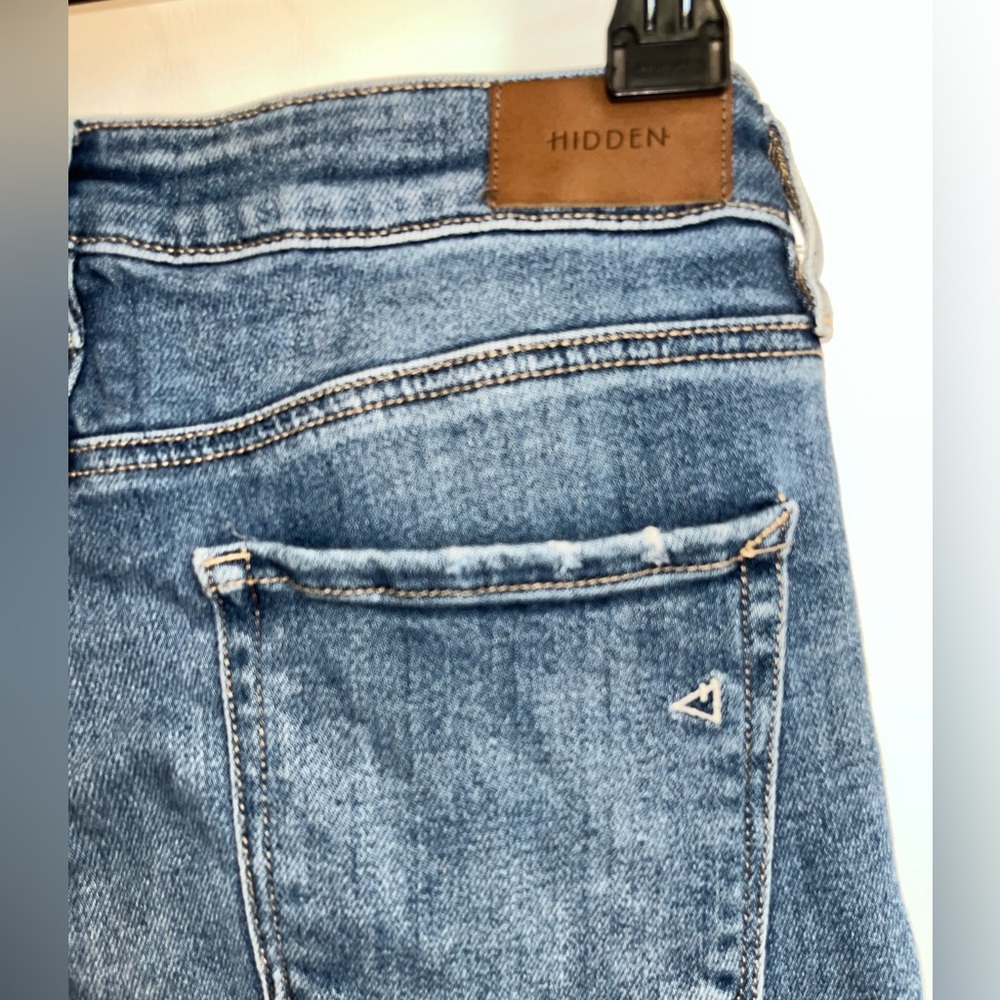 Hidden Jeans Size 29 Light Wash Ripped Denim Jeans - Picture 8 of 9